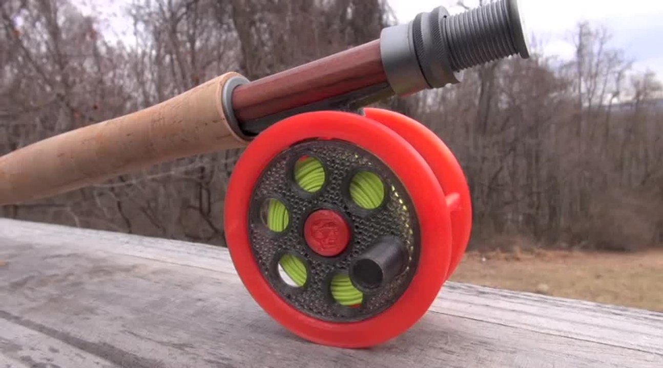 FirstEver OnTheWater 3D Fly Reel Test video Dailymotion
