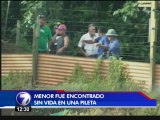 Encuentran sin vida a niño desaparecido el jueves en Pital de San Carlos