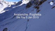Une avalanche emporte 5 skieurs (tous miraculés)