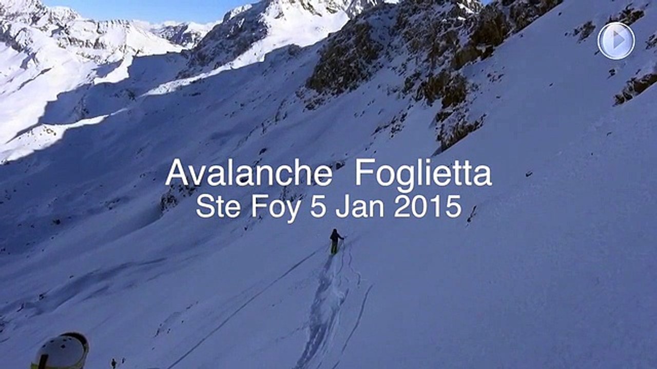 Une avalanche emporte 5 skieurs (tous miraculés)
