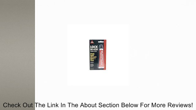 1/2 Oz Lock De-Icer� Lubricant MZ-1 Review