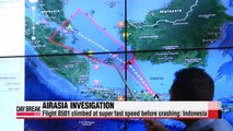 AirAsia 8501 climbed at super fast speed before crashing: Indonesia