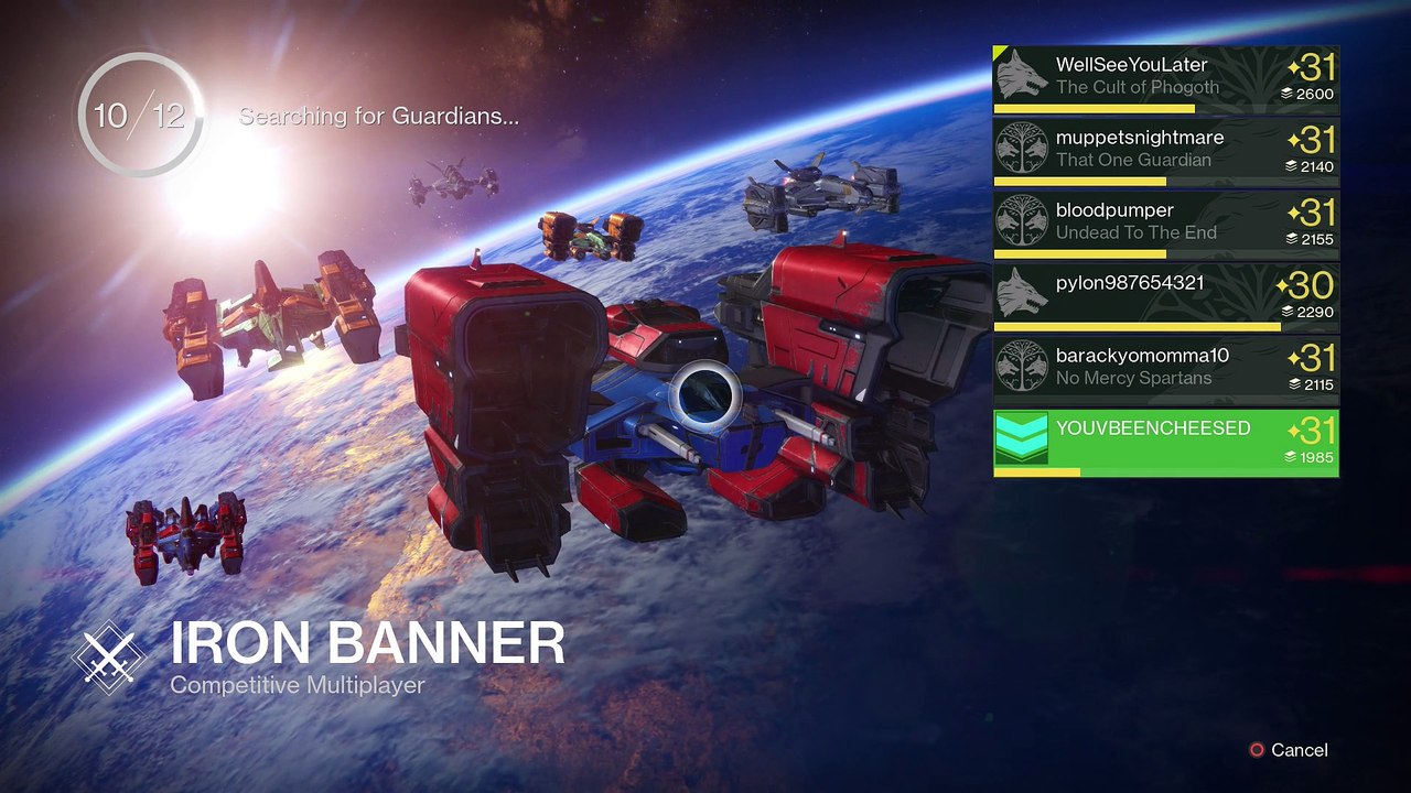 Destiny PS4 [Hawkmoon] Competitive Part 651 - Iron Banner (Firebase Delphi, Mars) [With Commentary]