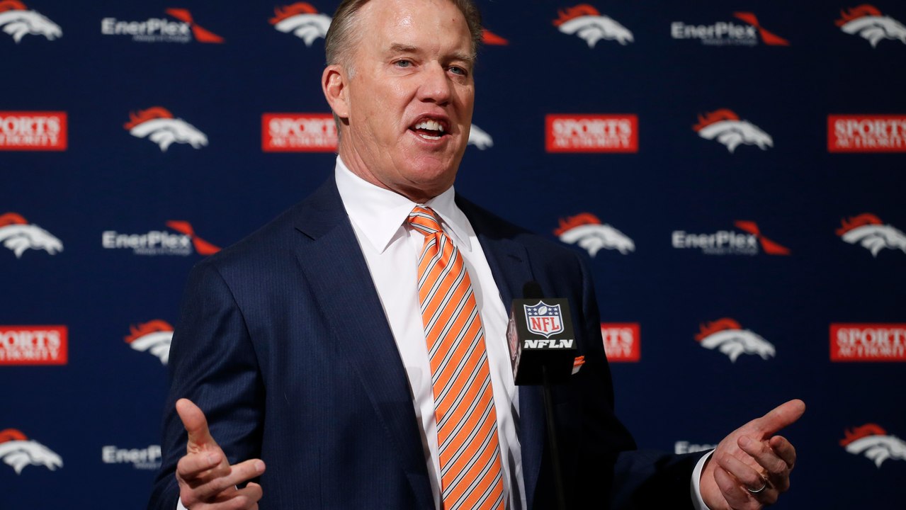 The Broncos' GM Got A Little Defensive At A Press Conference