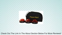 3 FlareAlert 9.1.1 LED Emergency Beacon Flares with Storage Bag Review