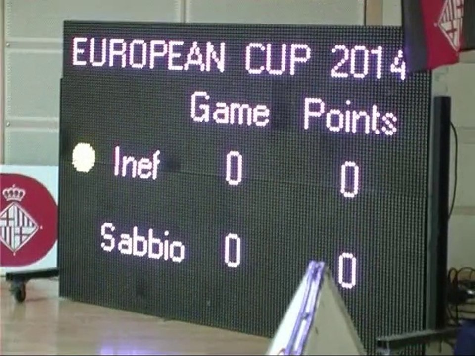 ITALIA - CATALOGNA "21a Coppa Europa Indoor"