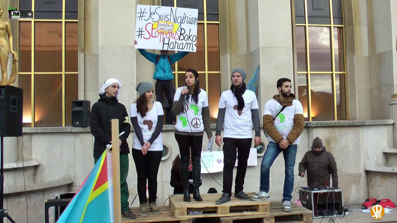 Terrorisme:Manifestation contre Boko Haram à Paris  ( JMTV+)