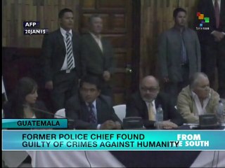 Ex-Guatemalan police chief found guilty in burning of Spanish Embassy