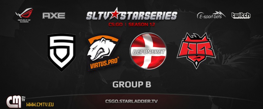 DEPONERET vs VIRTUS.PRO CM.TV SLTV StarSeries XII Groupe B