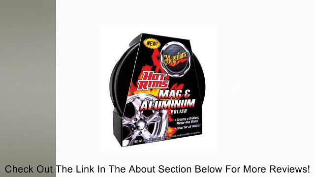 Meguiar's Hot Rims Mag and Aluminum Polish - 8 oz Review