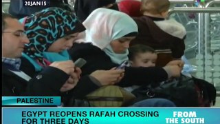Egypt reopens Rafah border crossing for 3 days