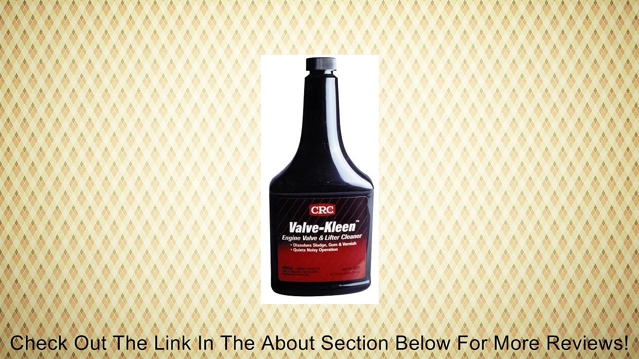 CRC Industries 05331 Valve-Kleen Engine Valve and Lifter Cleaner - 12 oz. Review