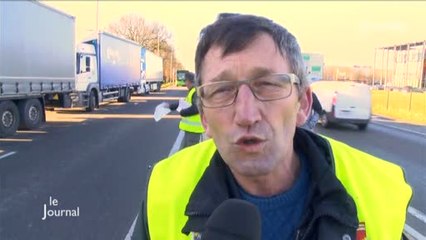 Social : Les routiers se font entendre (Carquefou)