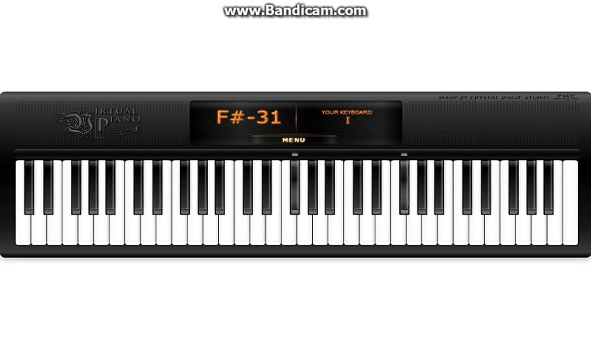 Virtual Piano - Naruto - Sadness and Sorrow (Short Version)