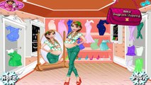 DISNEY FROZEN PRINCESS FROZEN ANNA PREGNANT SHOPPING GAME