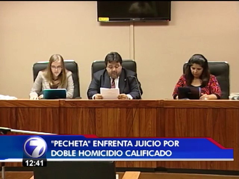 Miembro de banda de los Pechetas enfrenta juicio por doble homicidio calificado