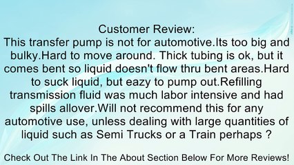 Lumax LX-1344 Black Hand Transfer Pump Review