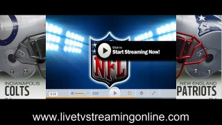 Watch™ Indianapolis colts &vs& new england patriots NFL games live streaming TV