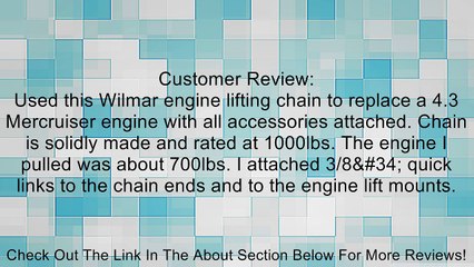 Performance Tool W41032 Engine Lift Chain Review