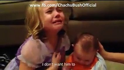 Girl Worried About her Younger Brother's Die in Future