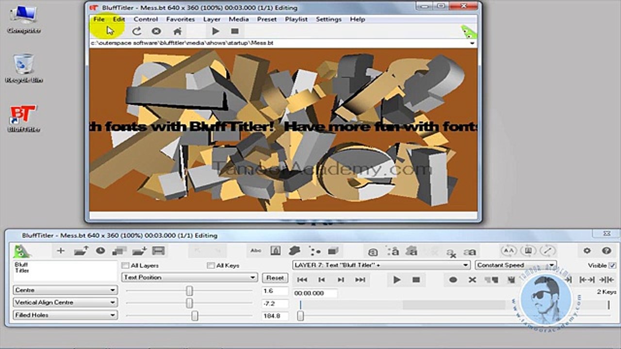 BluffTitler Complete Urdu Course lesson no 1