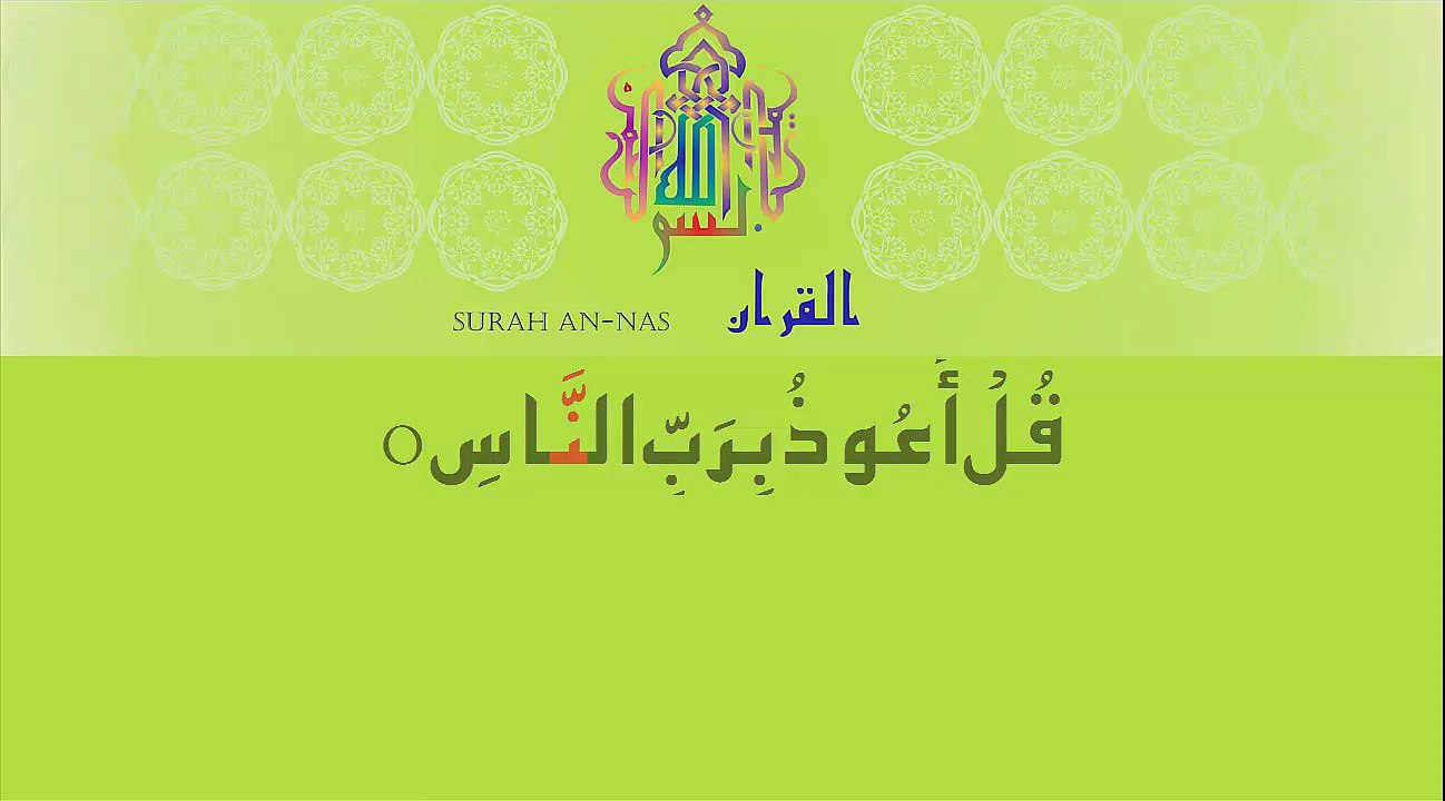 Chapter 114 ( Surrah Naas)