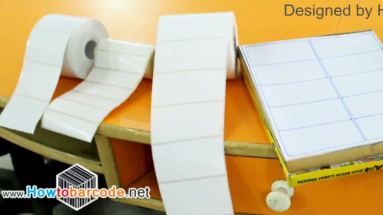 How does printer prints barcode label with DRPU Software