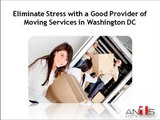 Eliminate Stress with a Good Provider of Moving Services in Washington DC