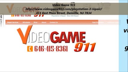 Video Game 911 : Ps3 Repair Services in Denville, NJ