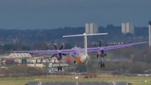 Terrifying crosswind landing videos! Dash-8 and ATR in trouble