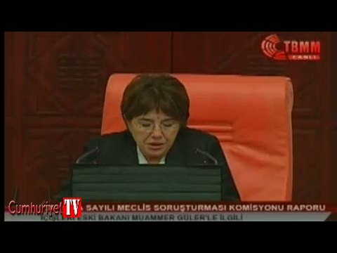 Muammer Güler'in yüce divan önergesine ret