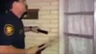 Cop FAIL : Dumb policeman Breaks into Wrong House