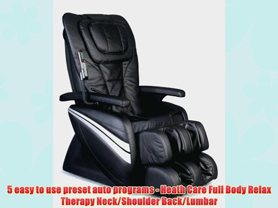 Osaki OS-1000 Affordable Deluxe Massage Chair Black