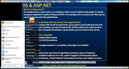 What is ASP.NET Webserver (IIS) - Part - 9