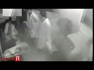 Akıl hastanesinde skandal görüntüler