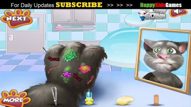 TALKING TOM FOOT DOCTOR GAME - FREE KIDS GAMES ONLINE