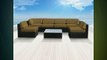 Genuine Luxxella Outdoor Patio Wicker Sofa Sectional Furniture BELLA 7pc Gorgeous Couch Set