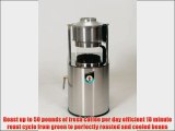 Sonofresco 2100-S Propane Coffee Roaster 2-Pound Brushed Stainless Steel