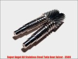 Super Angel All Stainless Steel Twin Gear Juicer - 3500
