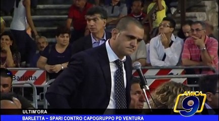 BARLETTA | Spari contro Capogruppo PD Pasquale Ventura