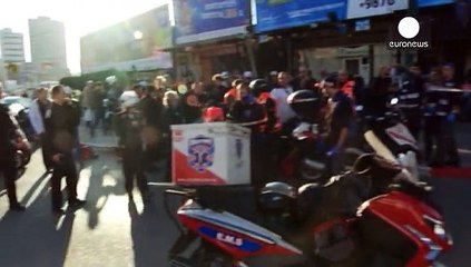 Palestinian man shot after allegedly stabbing several bus passengers