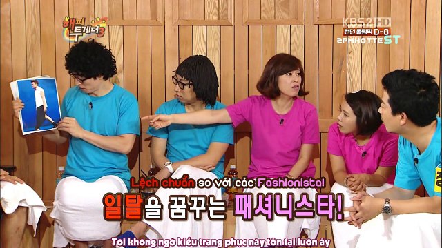 [Vietsub - 2ST] [190712] Vui vẻ cùng nhau tập 258 - bố Park & NK