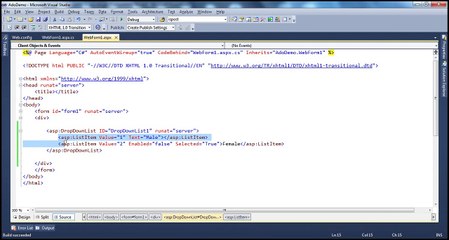 What is Asp.Net DropDownList Control - Part -16