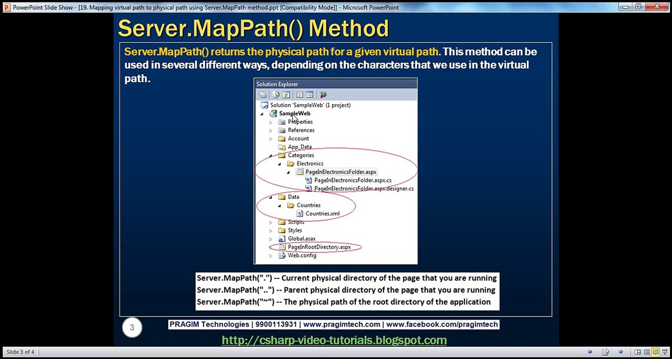 What is Asp.Net Server.MapPath - Part -19