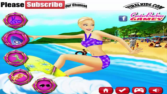 Barbie Games - BARBIE SURFING DAY GAME - Play Free Barbie Girls Games Online