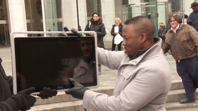 Transformation d'un iPad en tablette grand format