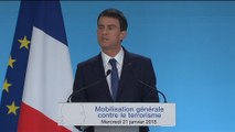 Terrorisme: Valls annonce la création de 2.680 emplois supplémentaires