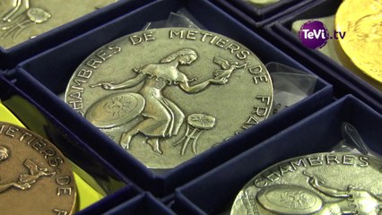 Remise des médailles de la reconnaissance artisanale [TéVi] 15_01_20