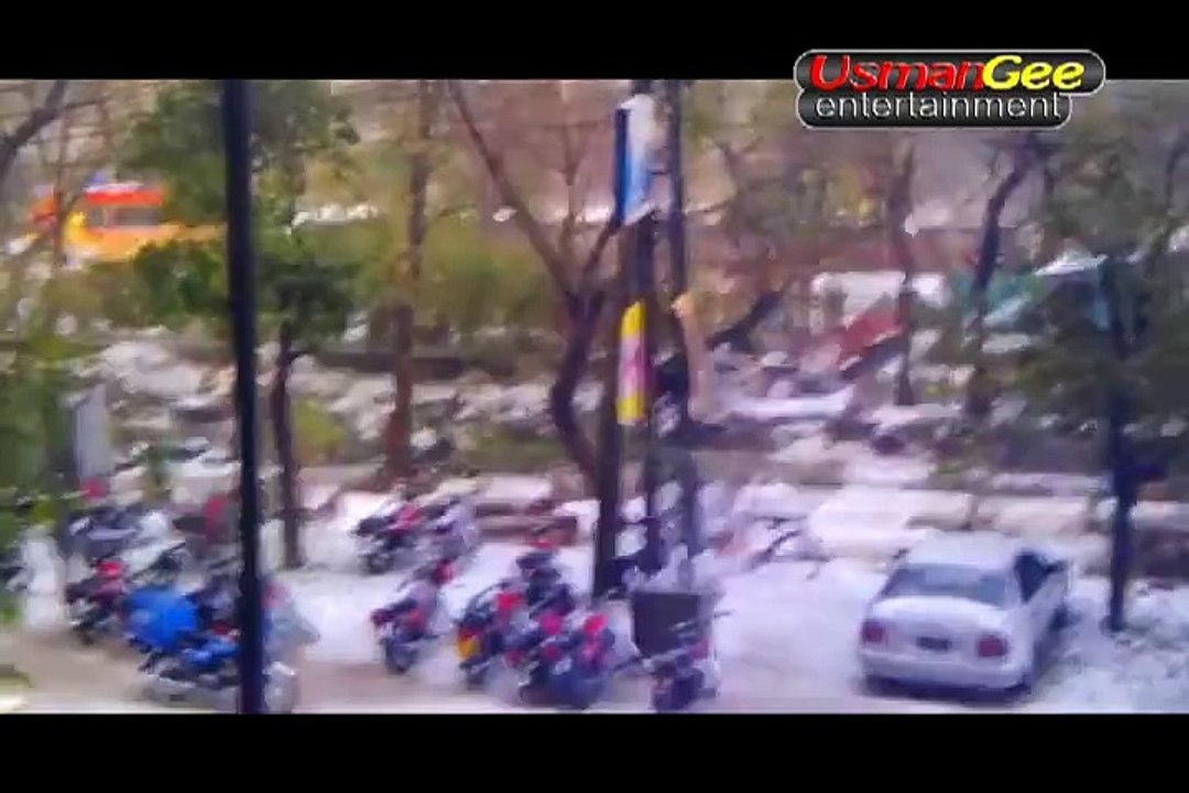 Lahore Snow Fall (26-Feb) HD