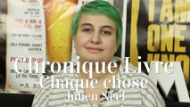 Chaque chose (Julien Neel) - Chronique Livre Mymy